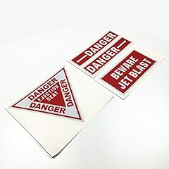 4pcs warning danger for sale  Delivered anywhere in USA 