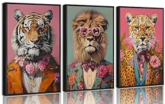 3pcs framed funky for sale  Delivered anywhere in USA 