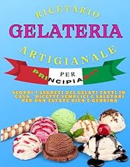Ricettario gelateria artigiana usato  Spedito ovunque in Italia 