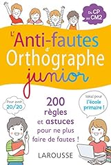 Anti fautes orthographe for sale  Delivered anywhere in UK
