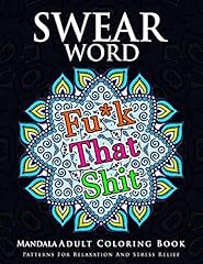 Swear word mandala for sale  Delivered anywhere in UK