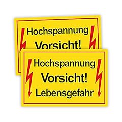 Stück vorsicht hochspannung gebraucht kaufen  Wird an jeden Ort in Deutschland