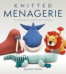 Knitted menagerie adorable for sale  Delivered anywhere in UK