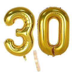 Palloncini numero oro usato  Spedito ovunque in Italia 