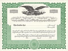 Stock Certificates for sale  Delivered anywhere in USA 