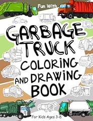 Garbage trucks coloring for sale  Delivered anywhere in USA 