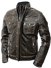Mens leather jacket for sale  Delivered anywhere in USA 