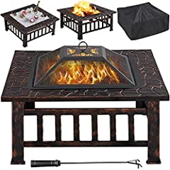Yaheetech fire pit for sale  Delivered anywhere in UK