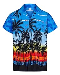 Camicia hawaiana uomo usato  Spedito ovunque in Italia 