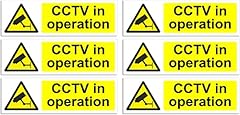 Cctv operation sign for sale  Delivered anywhere in UK