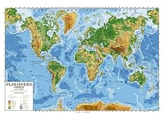 Carta geografica cm.100x140 usato  Spedito ovunque in Italia 