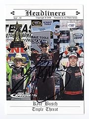 Autographed kyle busch for sale  Delivered anywhere in USA 