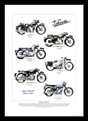 Velocette motorbike print for sale  Delivered anywhere in UK