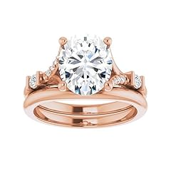 3.70 oval moissanite for sale  Delivered anywhere in USA 