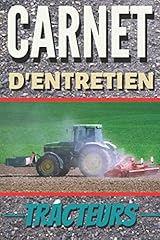 Carnet entretien tracteurs d'occasion  Livré partout en France