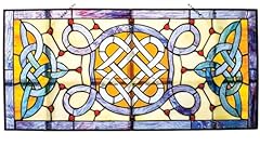 Celtic stained glass for sale  Delivered anywhere in USA 