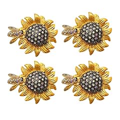 Sunflower bee brooches for sale  Delivered anywhere in USA 