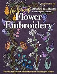 Foolproof flower embroidery for sale  Delivered anywhere in UK