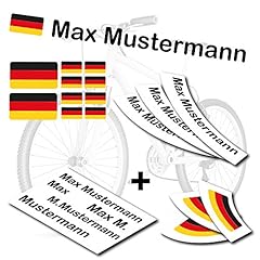 Top namensaufkleber 2er gebraucht kaufen  Wird an jeden Ort in Deutschland