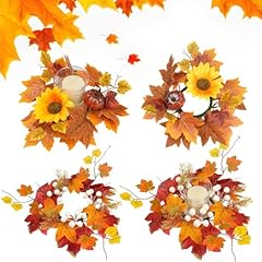 4pcs fall candle for sale  Delivered anywhere in UK