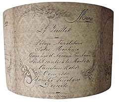 Old script lampshade for sale  Delivered anywhere in UK
