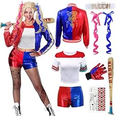 Pcs quinn costume for sale  Delivered anywhere in UK