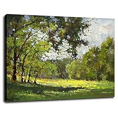 Vintage Landscape Oil Painting Poster Poster Forest for sale  Delivered anywhere in Canada