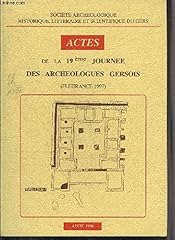 Actes 19eme journee d'occasion  Livré partout en France