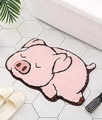 Thick bathmat pink for sale  Delivered anywhere in USA 