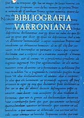 Bibliografia varroniana usato  Spedito ovunque in Italia 