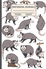 Opossum journal notebook usato  Spedito ovunque in Italia 