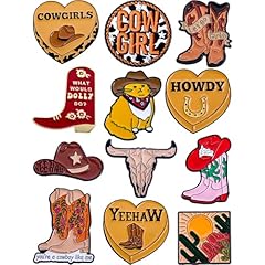 Anjulery cowgirl enamel for sale  Delivered anywhere in USA 