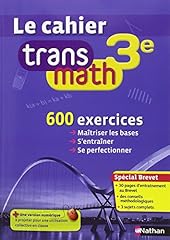 Cahier transmath 3e d'occasion  Livré partout en France