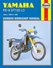 Yamaha dt125lc haynes for sale  Delivered anywhere in UK