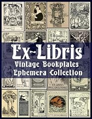 Libris vintage bookplates for sale  Delivered anywhere in UK