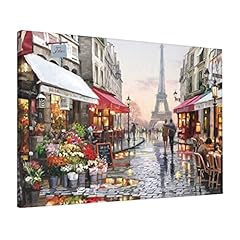 Oil painting paris for sale  Delivered anywhere in UK