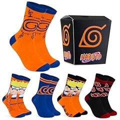 Naruto mens socks for sale  Delivered anywhere in UK