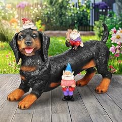 Gigalumi dacshund gnomes for sale  Delivered anywhere in USA 