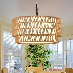 Heircido rattan pendant for sale  Delivered anywhere in USA 