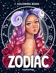 Zodiac coloring book for sale  Delivered anywhere in UK
