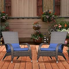 Outdoor wicker adirondack for sale  Delivered anywhere in USA 