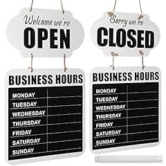 Business hours hanging for sale  Delivered anywhere in UK