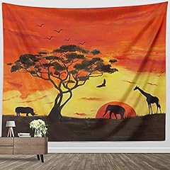 Broshan animal tapestry for sale  Delivered anywhere in USA 