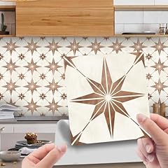 Tile stickers beige for sale  Delivered anywhere in UK