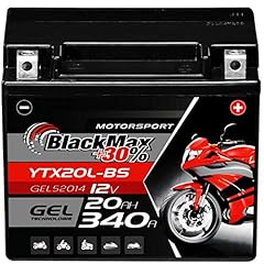 Blackmax ytx20l motorradbatter gebraucht kaufen  Wird an jeden Ort in Deutschland
