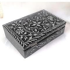 Soapstone jewelry box for sale  Delivered anywhere in UK
