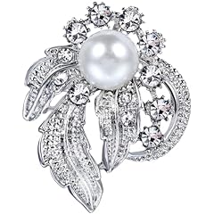 Broach elegant crystal for sale  Delivered anywhere in UK