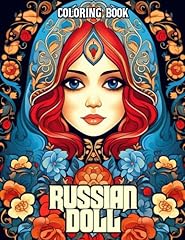Russian dolls coloring for sale  Delivered anywhere in UK