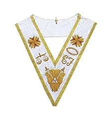 Masonic regalia rose for sale  Delivered anywhere in UK