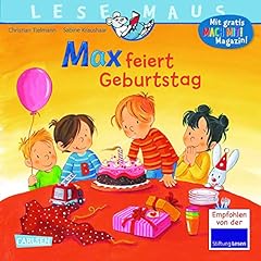 Lesemaus max feiert gebraucht kaufen  Wird an jeden Ort in Deutschland